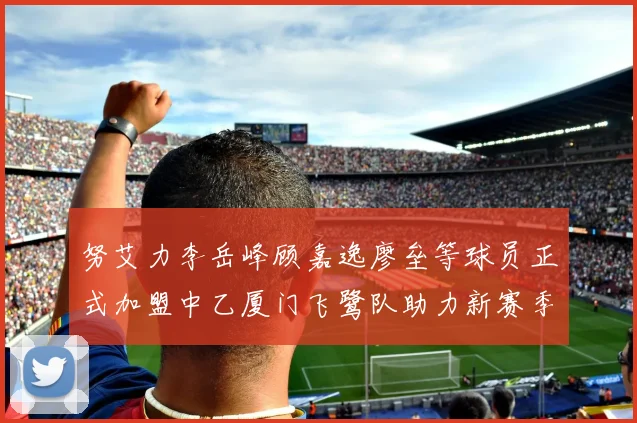努艾力李岳峰顾嘉逸廖垒等球员正式加盟中乙厦门飞鹭队助力新赛季