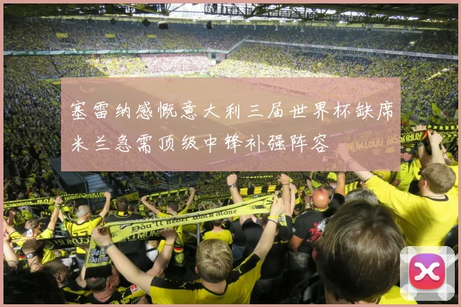 塞雷纳感慨意大利三届世界杯缺席米兰急需顶级中锋补强阵容